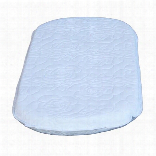 Colgate Mattress Fpo15302 15" X 30" X 2" Bassinet Oval Mattress