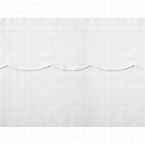 Peacok Alley Ove-2k-wht Overture King Flat Sheet In White