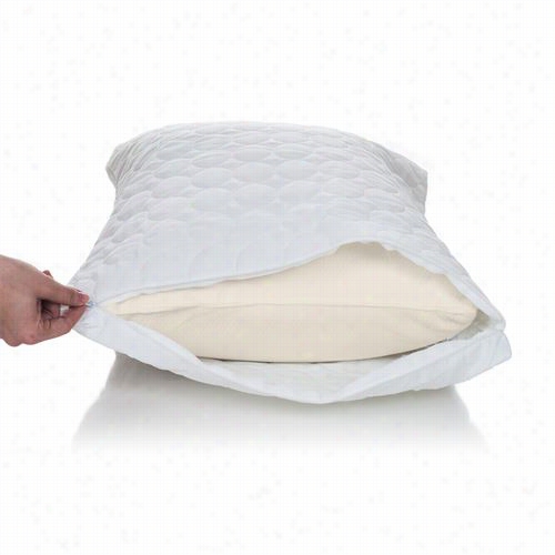 Remedy 64-00001-pc-k Cotton Bed Bug And Dust Mite Pillow Proetctor - King