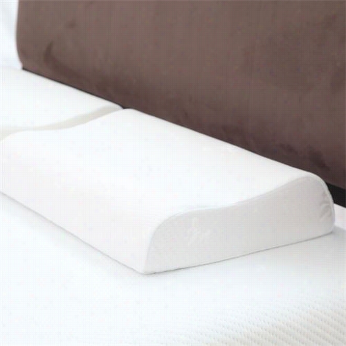 Remedy 64-00008 Large Contour Memory Foam Pillow With Cover