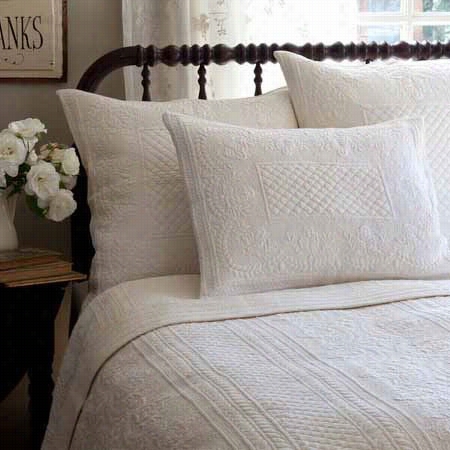 Taylor Linens 115cabig-f Abigail Full Quilt In Cream