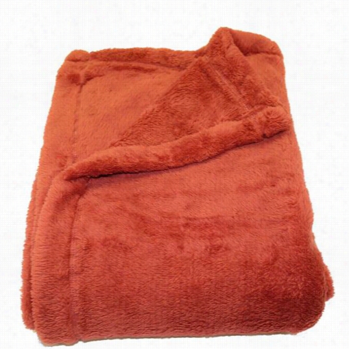 Woven Workz 078-066q Oh Thus Soft Queen Blanket In Pomegranate