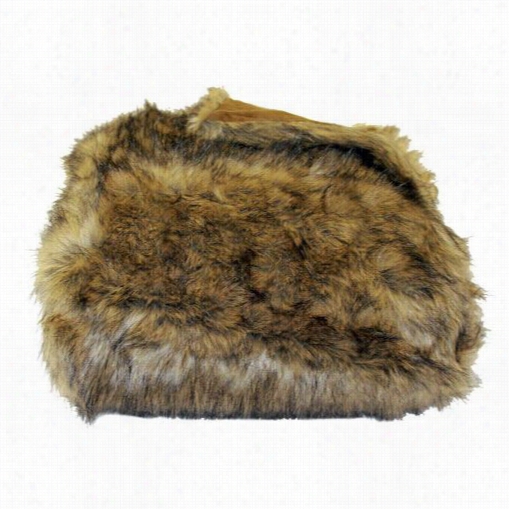 Woven Workz 102-099 Wolf Faux Fur Throw In Multi