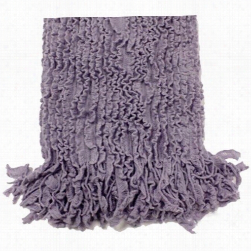 Woven Workz 109-102 Charlotte  Ruf Fled Throw In Lilac