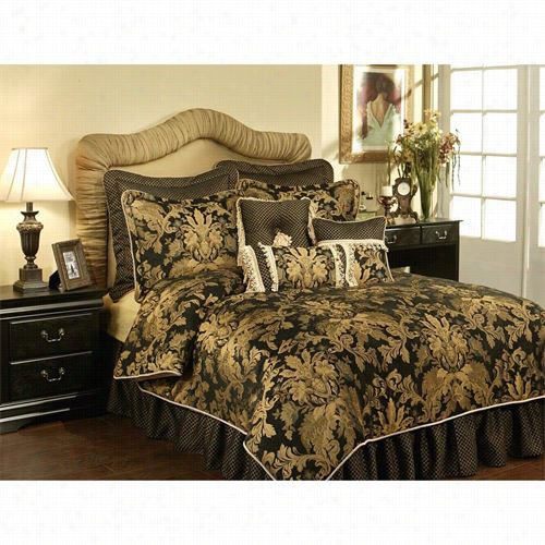 Austinh Orn Lis320923-k Classics Lismore Negro 4-piece King Bedding