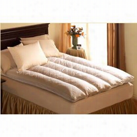 Pacific Coast 42648 Euro Rest King Size  Feather Be D In White