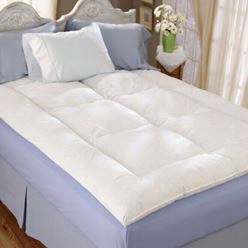 Rest Ful Nights 59048 King Size Low Alternative Fiber Bex In White