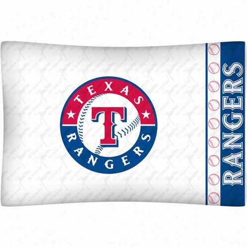 Sports Coverage 03mfpcs3ranstan Mlb Texas Ranger5 Micro Fiber Pillow Case