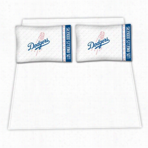 Sports Coverage 03mfshs3dodtwin Mlb Los Angeles Dodgers M Icro Fiber Twin Bed Sheet Set