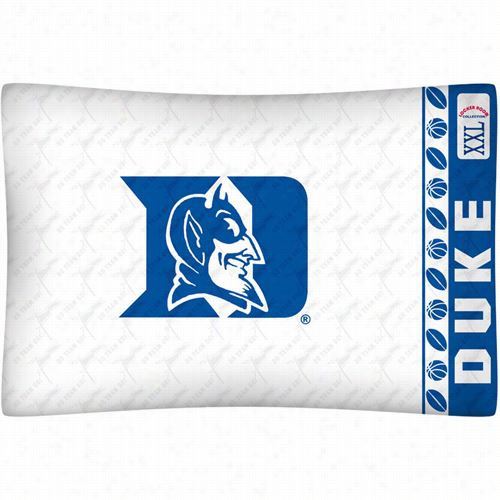 Sports Coverge 04mfpcs4dukstan Ncaa Duke Blue Devils Micro Fiber Pillow Case