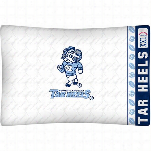 Sports  Coverage  004mfpcs4ncustan Ncaa North Carolina Tar Heels Micro Fiber Pillow Case