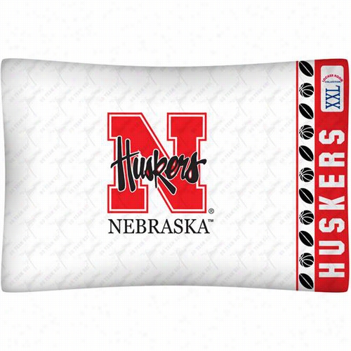 Sports Cverage 04mfpcsnebstan Ncaa Nebraska Cornhuskers Micro Fiber Pilllow Case