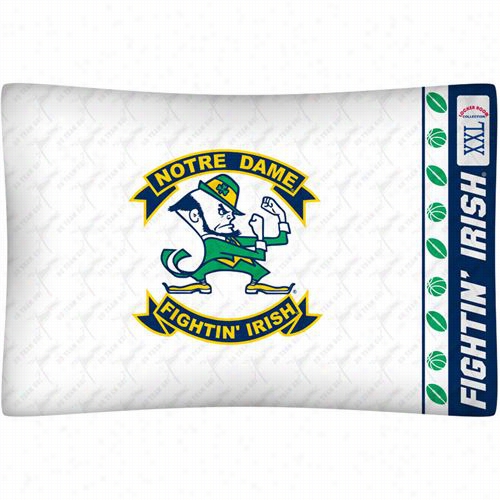 Sports Coverage  04mfpcs4 Nodstan Ncaa Notre Dame Fighting Irish Micro Fiber Pillow Cae