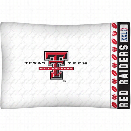 Sports Covrrage 04mfpcs4txtstan Ncaa Texasteech Red Raiders Micro Fiber Pillow Case