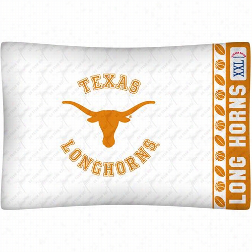 Sports Coverage 04mfpcs4txustan Ncaa Texas Longhorns Micro Fiber Pillow Cas E