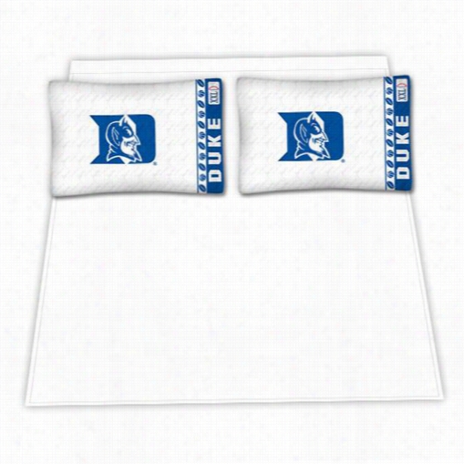 Sports  Coverage 04mfshs4duktwin Ncaa Duke Blue Devils Micro Fiber Twin Bed Sheet Set