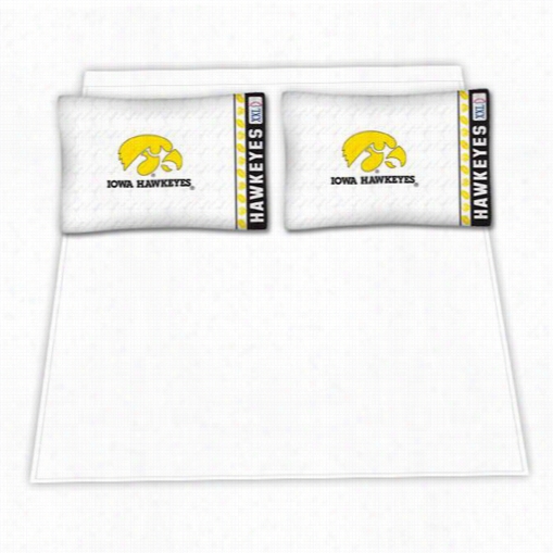 Sports Coverage 04mfshs4iautwin Ncaa Iowa Hawkeyes Micr Fiber  Twin Bed Sheeet Set