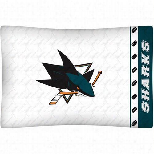 Sports Coverage 05mfpcs5shastan Nhl  San Jose Sharks Micro Fiber Pillow Case