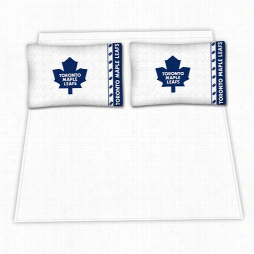 Sporrts Coverage 0mfshs5maptwin Nhl Toronto Maple Leafs Micro Fiber Twin Bed Sheet Set