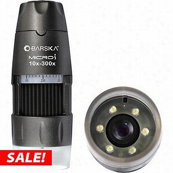 Barska 10-300x Handheld Digital Microscope