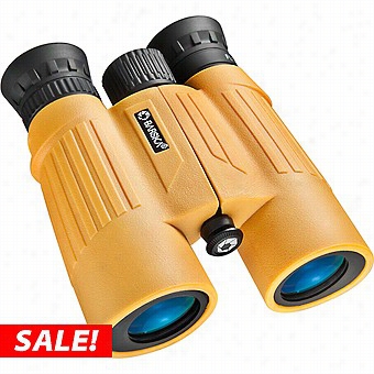 Barska 10x30 Float Mster Wp Floating Binoculars, Yellow