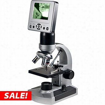 Barska  40-1600x 5mp Digitasl Microscope W/3.5" Screen