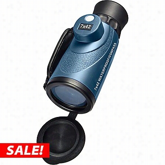 Barska 7x42d Eep Sea Waterproof Monocular W/ Compass