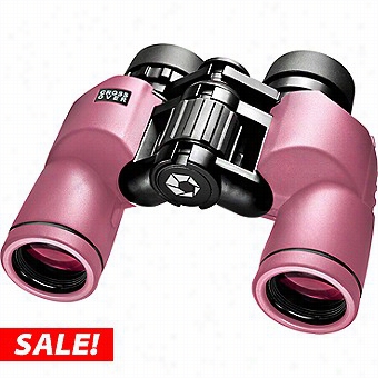 Barska 8x30 Crossover Watrproof Binoculars, Pink