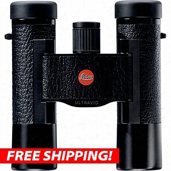 Leica 10x25 Ultraivd Blackline Waterproof Binocular