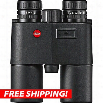 Leica 10x42 Geovid Hd-r Waterproof Bbinoculars, Yard Version