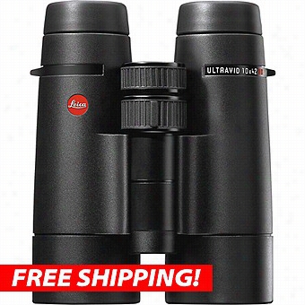 Leica 10x42 Ultravid Hd-plus Waterproof Binoculars