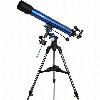 Mead E Polaris 90mm German Equatorial Refractor Te Lescoep