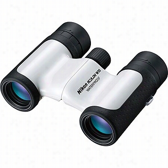 Nikon 8x21 Aculon W10 Waterproof Binoculars, White