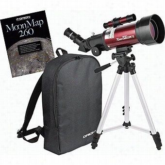 Orion Goscope Ii 70mm Refractor Travel Ttelescope Moon Kit