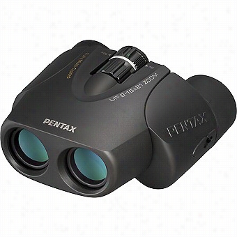 Pentax Up 8-16x21 Zoomm Binodulars, Black