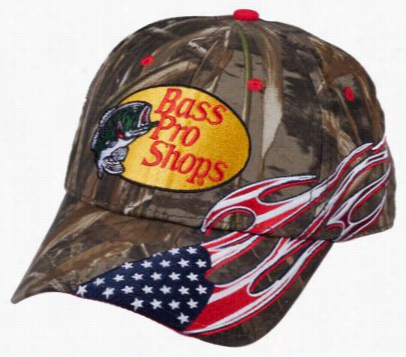 American Flag Camo Cap - Realtree Max-5