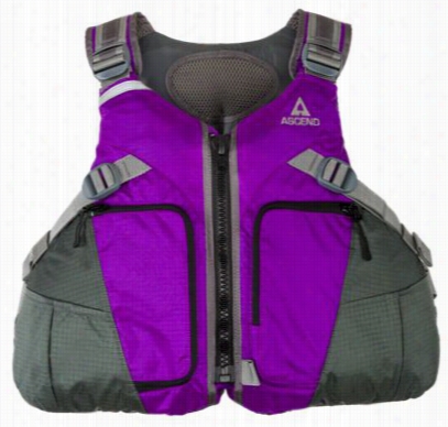 Ascend Deluxe Life Jacket For Ladies - Purple/gray - S