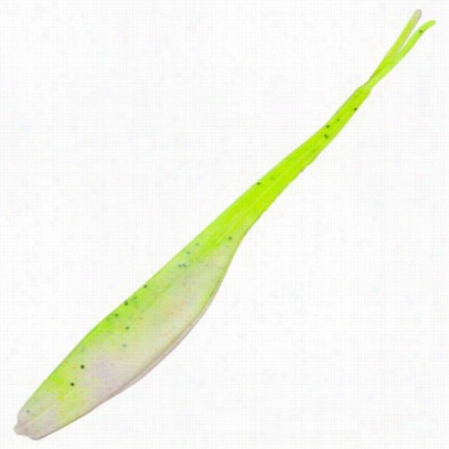 Berkley Gulp! Alive Jerk Shad - 5' - Chartreuse Pepper Neon Glow