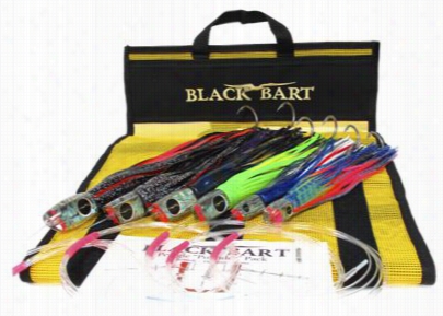 Black Bart Pelagic Pounder Rigged Lure Pack - Single Hook Rigs