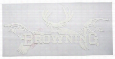 Brownkng All Seasons Decal - 12' - White