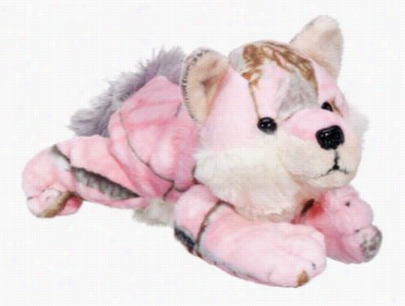 Camowild Plush Wolf - Raltree Ap Colors Pink