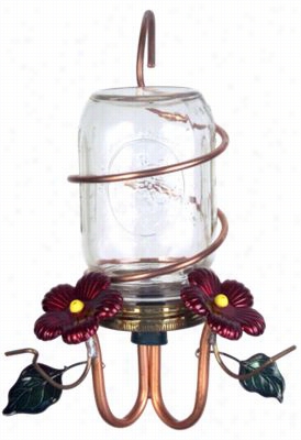 Canning Jar Hummmingbird Feeder