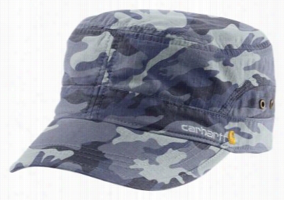 Caehartt El Paso Camo Military Cap For Ladies - Camo Deep Blue