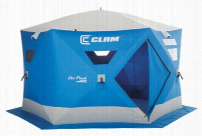 Clam Six Pack 1660 Mag Thermal Ice Shelter