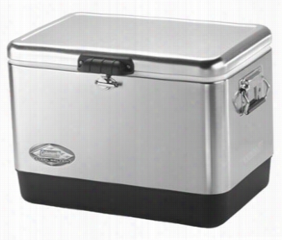 Coleman 54-quart Stainless Steel Belted Cooler