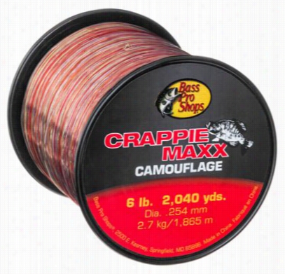 Crappie Maxx Camo Fishing Line - 4