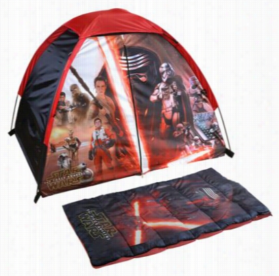 Disne Ystar Wars The Force Awakens Tent And Sleeping Bag Discovery  Kit