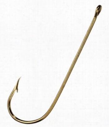 Eagle Claw Abdrdeen Hooks - Gold - 202ela-2 - 10 Pack