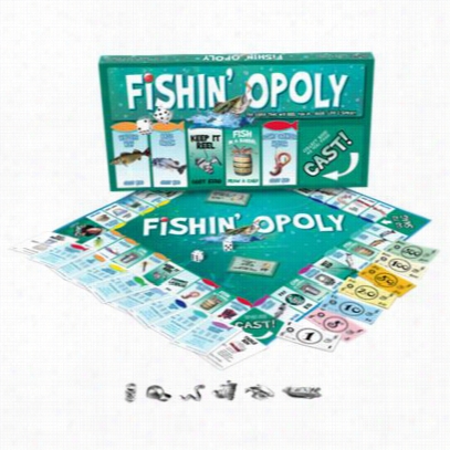 Fishin'-opoly Board Game