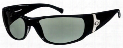 Guideline Rio Poarized Sunglasses - Shiny Black/deep Water Gray